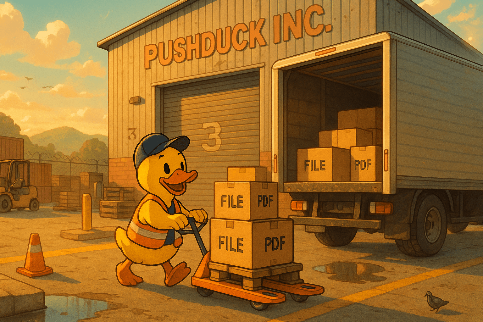 Pushduck Banner